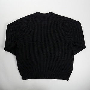 SUPREME シュプリーム 24AW Waffle Small Box Sweater Black セーター 黒 Size 【L】 【中古品-良い】 20828502