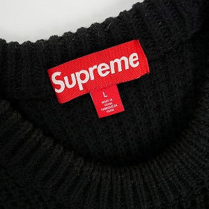 SUPREME シュプリーム 24AW Waffle Small Box Sweater Black セーター 黒 Size 【L】 【中古品-良い】 20828502