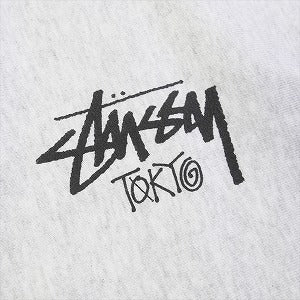 STUSSY ステューシー STOCK TOKYO CREW ASH HEATHER 東京限定クルーネックスウェット 灰 Size 【XL】 【新古品・未使用品】 20828534