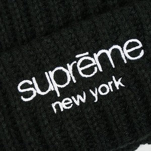SUPREME シュプリーム 25FW Chunky Rib Classic Logo Beanie Black ビーニー 黒 Size 【フリー】 【新古品・未使用品】 20828537