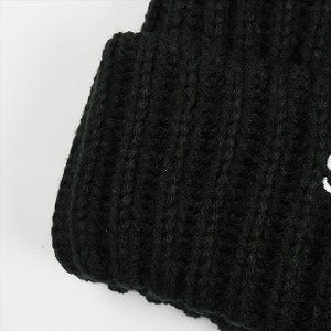 SUPREME シュプリーム 25FW Chunky Rib Classic Logo Beanie Black ビーニー 黒 Size 【フリー】 【新古品・未使用品】 20828537