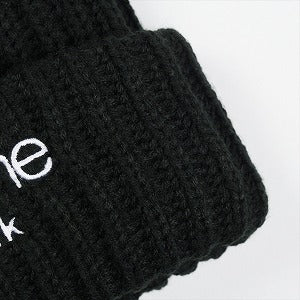 SUPREME シュプリーム 25FW Chunky Rib Classic Logo Beanie Black ビーニー 黒 Size 【フリー】 【新古品・未使用品】 20828537
