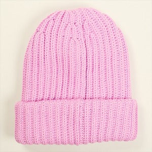 SUPREME シュプリーム 25FW Chunky Rib Classic Logo Beanie Pink ビーニー ピンク Size 【フリー】 【新古品・未使用品】 20828538