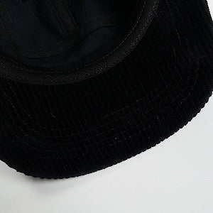 SUPREME シュプリーム 25FW Corduroy Camp Cap Black キャンプキャップ 黒 Size 【フリー】 【新古品・未使用品】 20828542