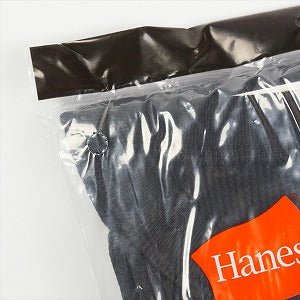 SUPREME シュプリーム ×Hanes 25FW Bones Thermal Crew Black サーマルロンT 黒 Size 【L】 【新古品・未使用品】 20828544