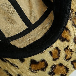 SUPREME シュプリーム ×GOODENOUGH 25SS Crushed Rayon Pile Camp Cap Leopard キャンプキャップ 黄 Size 【フリー】 【新古品・未使用品】 20828645