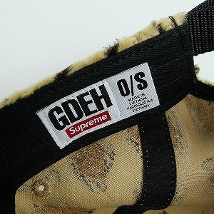 SUPREME シュプリーム ×GOODENOUGH 25SS Crushed Rayon Pile Camp Cap Leopard キャンプキャップ 黄 Size 【フリー】 【新古品・未使用品】 20828645