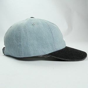 SUPREME シュプリーム 25FW Pigment Coated 2-Tone S Logo 6-Panel Denim キャップ インディゴ Size 【フリー】 【新古品・未使用品】 20828647