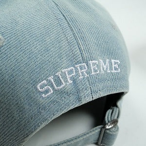 SUPREME シュプリーム 25FW Pigment Coated 2-Tone S Logo 6-Panel Denim キャップ インディゴ Size 【フリー】 【新古品・未使用品】 20828647
