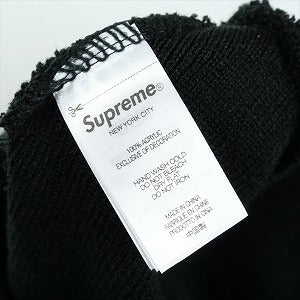 SUPREME シュプリーム 24AW Crest Beanie Black ビーニー 黒 Size 【フリー】 【新古品・未使用品】 20828653