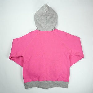 A BATHING APE ア ベイシング エイプ Thermal Lined Zip Hoodie Pink ジップパーカー ピンク Size 【S】 【中古品-可】 20828659