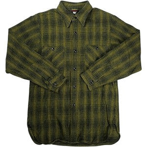 At Last ＆ Co アットラスト/BUTCHER PRODUCTS ブッチャープロダクツ HEAVY FLANNEL CHECK SHIRT 長袖シャツ 黄 Size 【15】 【中古品-良い】 20828664