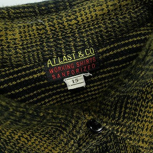 At Last ＆ Co アットラスト/BUTCHER PRODUCTS ブッチャープロダクツ HEAVY FLANNEL CHECK SHIRT 長袖シャツ 黄 Size 【15】 【中古品-良い】 20828664