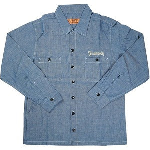 TENDERLOIN テンダーロイン T-WORK SHT-DL INDIGO 長袖シャツ インディゴ Size 【S】 【新古品・未使用品】 20828679