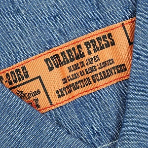 TENDERLOIN テンダーロイン T-WORK SHT-DL INDIGO 長袖シャツ インディゴ Size 【S】 【新古品・未使用品】 20828679