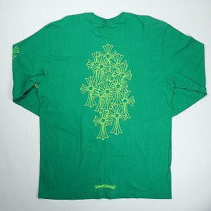 CHROME HEARTS クロム・ハーツ CEMETERY CROSS LS TEE GREEN ロンT 緑 Size 【XL】 【新古品・未使用品】 20828687