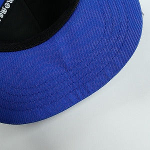 CHROME HEARTS クロム・ハーツ HAT 5 PANEL CAP BSBL CBLT BLUE/WHITE クロスパッチ付きベースボールキャップ 青 Size 【フリー】 【中古品-良い】 20828692