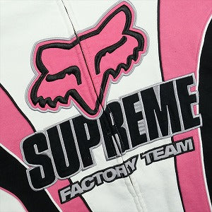 SUPREME シュプリーム ×Fox Racing 25FW Zip Up Hooded Sweatshirt White ジップパーカー 白 Size 【L】 【新古品・未使用品】 20828697