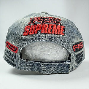 SUPREME シュプリーム ×Fox Racing 25FW 6-Panel Denim キャップ インディゴ Size 【フリー】 【新古品・未使用品】 20828699