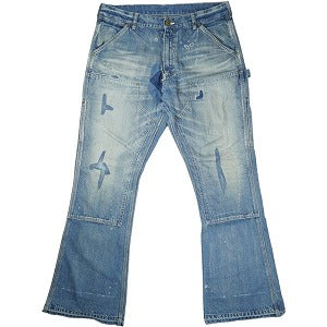 SAINT MICHAEL セント マイケル 24AW DOUBLE KNEE/DACK INDIGO ダブルニーパンツ インディゴ Size 【M】 【中古品-良い】 20828701