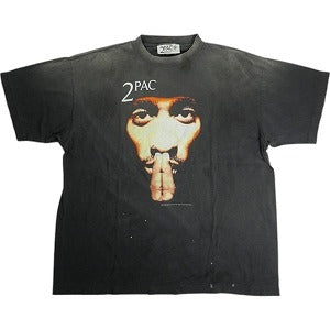 SAINT MICHAEL セント マイケル ×2PC 25AW 2PC_SS TEE/2PAC / BLACK Tシャツ 黒 Size 【XL】 【新古品・未使用品】 20828705
