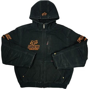 SUPREME シュプリーム ×Fox Racing 25FW Hooded Work Jacket Black ジャケット 黒 Size 【L】 【新古品・未使用品】 20828707