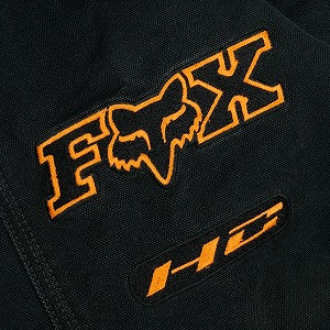 SUPREME シュプリーム ×Fox Racing 25FW Hooded Work Jacket Black ジャケット 黒 Size 【L】 【新古品・未使用品】 20828707