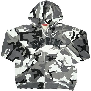 SUPREME シュプリーム 25FW Arc Thermal Lined Zip Up Hooded Sweatshirt Snow Camo ジップパーカー 白 Size 【L】 【新古品・未使用品】 20828713