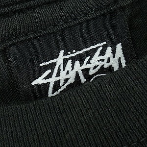 STUSSY ステューシー 25FW STOCK LINK TEE PIGMENT DYED Faded Black Tシャツ 黒 Size 【XXL】 【新古品・未使用品】 20828719