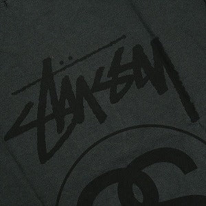 STUSSY ステューシー 25FW STOCK LINK TEE PIGMENT DYED Faded Black Tシャツ 黒 Size 【XXL】 【新古品・未使用品】 20828719