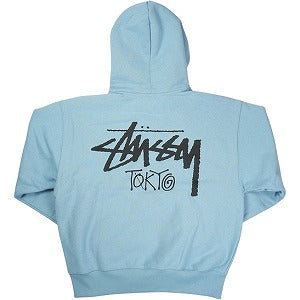 STUSSY ステューシー STOCK TOKYO HOOD SLATE 東京限定パーカー 水色 Size 【M】 【新古品・未使用品】 20828734