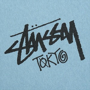 STUSSY ステューシー STOCK TOKYO HOOD SLATE 東京限定パーカー 水色 Size 【M】 【新古品・未使用品】 20828734