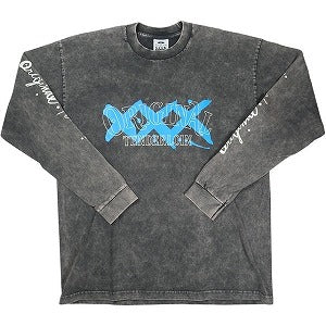 TENDERLOIN テンダーロイン TEE LS ACID WASH XXX BLACK ロンT 黒 Size 【XL】 【中古品-良い】 20828751