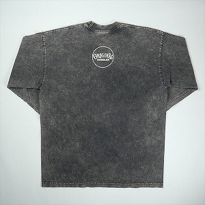TENDERLOIN テンダーロイン TEE LS ACID WASH XXX BLACK ロンT 黒 Size 【XL】 【中古品-良い】 20828751