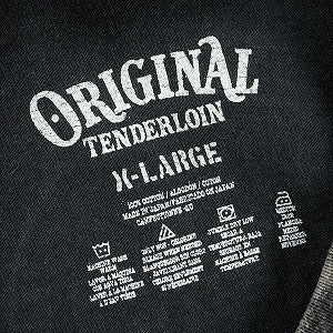 TENDERLOIN テンダーロイン TEE LS ACID WASH XXX BLACK ロンT 黒 Size 【XL】 【中古品-良い】 20828751