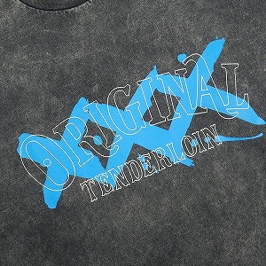 TENDERLOIN テンダーロイン TEE LS ACID WASH XXX BLACK ロンT 黒 Size 【XL】 【中古品-良い】 20828751