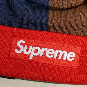 SUPREME シュプリーム 24AW New Era Box Logo Beanie Multi ボックスロゴビーニー 茶 Size 【フリー】 【新古品・未使用品】 20828765