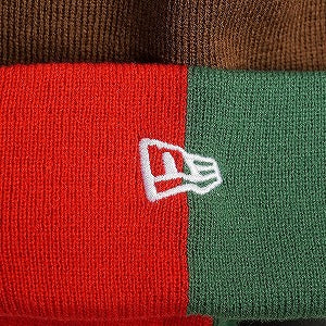 SUPREME シュプリーム 24AW New Era Box Logo Beanie Multi ボックスロゴビーニー 茶 Size 【フリー】 【新古品・未使用品】 20828765