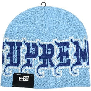 SUPREME シュプリーム 25FW New Era 25FW Outline Beanie Light Blue ビーニー 水色 Size 【フリー】 【新古品・未使用品】 20828771