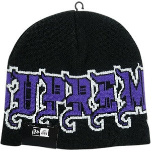 SUPREME シュプリーム 25FW New Era 25FW Outline Beanie Black ビーニー 黒 Size 【フリー】 【新古品・未使用品】 20828772