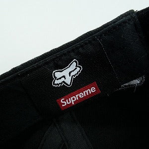 SUPREME シュプリーム ×Fox Racing 25FW 6-Panel Black キャップ 黒 Size 【フリー】 【新古品・未使用品】 20828774