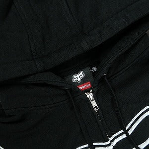 SUPREME シュプリーム ×Fox Racing 25FW Zip Up Hooded Sweatshirt Black パーカー 黒 Size 【M】 【新古品・未使用品】 20828776