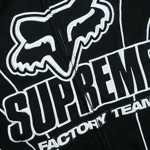 SUPREME シュプリーム ×Fox Racing 25FW Zip Up Hooded Sweatshirt Black パーカー 黒 Size 【M】 【新古品・未使用品】 20828776