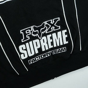 SUPREME シュプリーム ×Fox Racing 25FW Zip Up Hooded Sweatshirt Black パーカー 黒 Size 【M】 【新古品・未使用品】 20828776