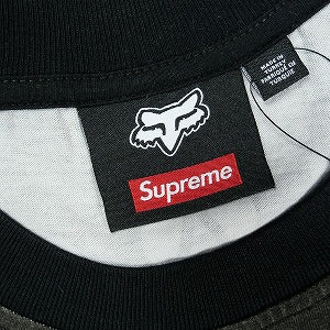 SUPREME シュプリーム ×Fox Racing 25FW L/S Top Black ロンT 黒 Size 【M】 【新古品・未使用品】 20828777
