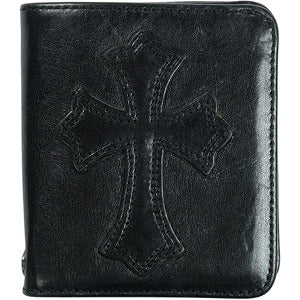 CHROME HEARTS クロム・ハーツ DR DIGIACOMO WALLET クロスパッチ付きウォレット 黒 Size 【フリー】 【中古品-良い】 20828789