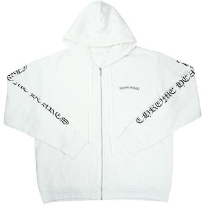 CHROME HEARTS クロム・ハーツ SCROLL FULL ZIP HOODIE WHITE ジップパーカー 白 Size 【L】 【新古品・未使用品】 20828793