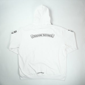 CHROME HEARTS クロム・ハーツ SCROLL FULL ZIP HOODIE WHITE ジップパーカー 白 Size 【L】 【新古品・未使用品】 20828793