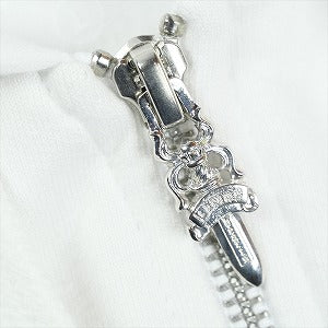 CHROME HEARTS クロム・ハーツ SCROLL FULL ZIP HOODIE WHITE ジップパーカー 白 Size 【L】 【新古品・未使用品】 20828793