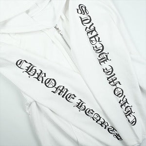CHROME HEARTS クロム・ハーツ SCROLL FULL ZIP HOODIE WHITE ジップパーカー 白 Size 【L】 【新古品・未使用品】 20828793